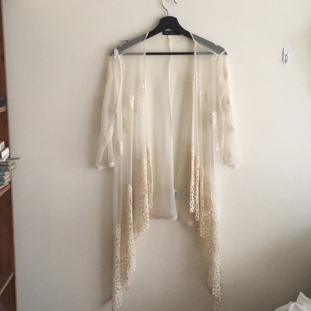 Lace Shawl Size S (fits M and L)